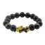 Bratara Feng Shui pe elastic cu Pi Yao, mantre si onix 12mm