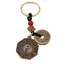 Breloc Feng Shui Amuleta cu nod mistic oglinda bagua si yin yang, 10cm