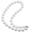 Colier sfere Coral 4mm si Onix alb 10mm