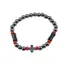Bratara pe elastic Hematit sfere 6mm si cruce