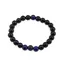 Bratara pe elastic Obsidian si Lapis Lazuli, 8mm