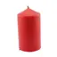 Lumanare din parafina stalp, rosie - 9,5cm