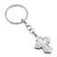 Breloc cu cruce argintie, 9cm