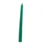 Lumanare conica din parafina, verde - 24cm