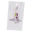 Accesoriu cu pietre semipretioase Acvamarin sfera 8mm si mix cristale 4mm
