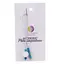 Accesoriu cu pietre semipretioase Onix alb sfera 10mm si mix cristale 4mm