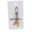 Accesoriu cu pietre semipretioase Agat galben sfera 10mm si Citrin 4mm