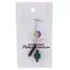 Accesoriu cu pietre semipretioase Crisocola sfera 10mm si Granat 4mm