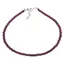 Bratara Granat Rhodolit discuri fatetate 3mm si argint 925