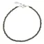 Bratara Serafinit pietre micro fatetate 2mm si argint 925