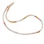 Colier Calcit degrade discuri fatetate 4mm si argint 925