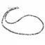 Colier Iolith si Piatra lunii discuri fatetate 3-4mm cu argint 925