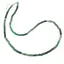 Colier Smarald discuri fatetate 3-4mm si argint 925