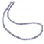 Colier Tanzanit discuri 5-6mm si argint 925