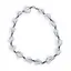 Colier confectionat manual pe snur cu Opalit sfere fatetate, 8mm