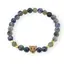 Bratara pe elastic Sodalit sfere 6mm cu element tigru in cutie cadou