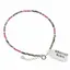 Bratara Serafinit si Granat Rhodolit sfere microfatetate 2mm cu argint 925