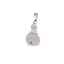 Pandantiv Cristal de stanca sfere fatetate 6-7mm si disc fatetat 12mm