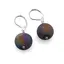 Cercei cu agatatoare Cuart titan aura sfere 14mm