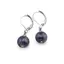 Cercei cu agatatoare Safir sfere 10mm