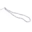 Colier Diamant Herkimer cu varf 4-6mm, Tanzanit discuri fatetate 3mm si argint 925