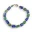 Bratara Jad neuniform 9-11mm si Lapis Lazuli fatetat 8-10mm