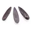 Briolete fatetate Anhydrite madagascar - Long Teardrop, 3 buc