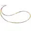Colier Turmalina multicolora degrade sfere fatetate, 2mm