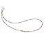 Colier Turmalina multicolora mix sfere fatetate, 2mm