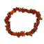 Bratara pe elastic Carneol pietre chips, 5-10mm
