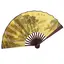 Evantai pliabil din lemn de bambus cu design chinezesc - 48cm x 26,5cm