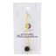 Accesoriu cu pietre semipretioase Agat mov sfera 10mm si Cuart roz 4mm