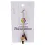 Accesoriu cu pietre semipretioase Sidef sfera 10mm si Granat 4mm