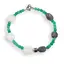Bratara Onix verde sfere 4mm, Iolith si Cristal de stanca neregulat 10-12mm, Hematit fatetat