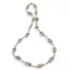 Colier Cuart dendritic neregulat 10-12mm si Labradorit sfere 3mm