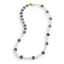 Colier Iolith sfere 7mm si Cristal de stanca sfere 4mm