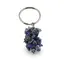 Breloc ciorchine cu pietre chips Lapis lazuli