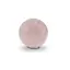 Cuart roz, sfera naturala unicat, M15