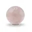 Cuart roz, sfera naturala unicat, M34