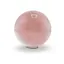 Cuart roz, sfera naturala unicat, M36