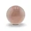 Cuart roz, sfera naturala unicat, M98