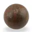 Rubin in fucsit, sfera unicat, H3