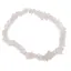 Bratara pe elastic cu pietre chips Cuart roz