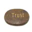 Cristal slefuit Jasp fruity cu afirmatie gravata - Trust