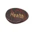 Cristal slefuit Obsidian mahon cu afirmatie gravata - Health