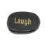 Cristal slefuit Onix cu afirmatie gravata - Laugh