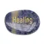 Cristal slefuit Sodalit cu afirmatie gravata - Healing