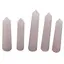 Turn / Obelisc cu opt fatete din Cuart roz, 50-70g