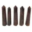 Turn / Obelisc cu opt fatete din Obsidian mahon, 50-70g