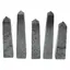 Turn / Obelisc cu patru fatete din Hematit, 100-120g